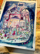 Load image into Gallery viewer, Make a wish - embellished with gold stars