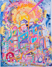 Load image into Gallery viewer, Soleil lune maison
